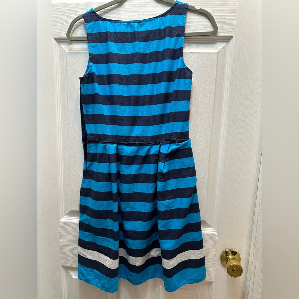Tommy Hilfiger blue sleeveless dress size 4 - Picture 3 of 3